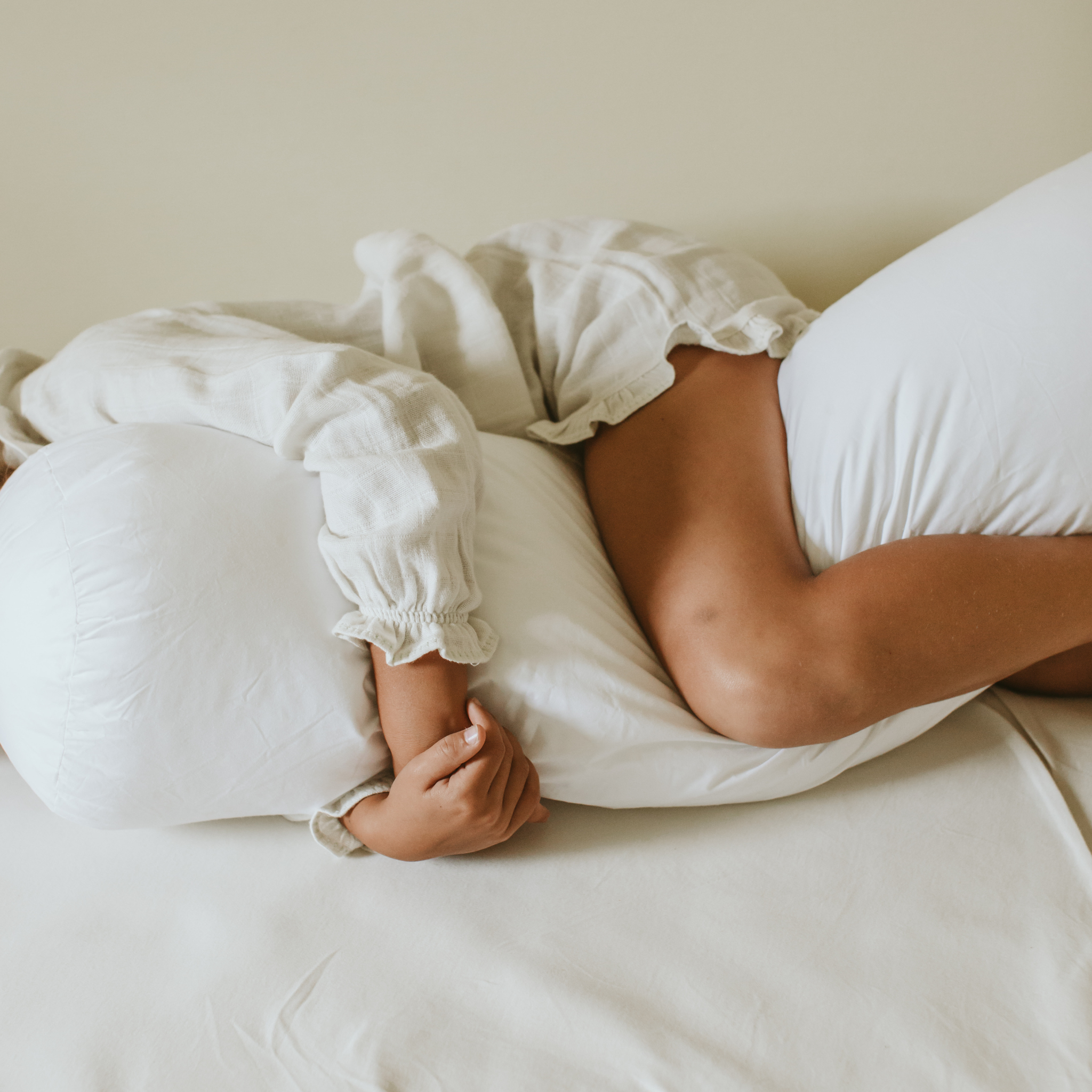Cover for Comfort-I Support Pillow Junior - White