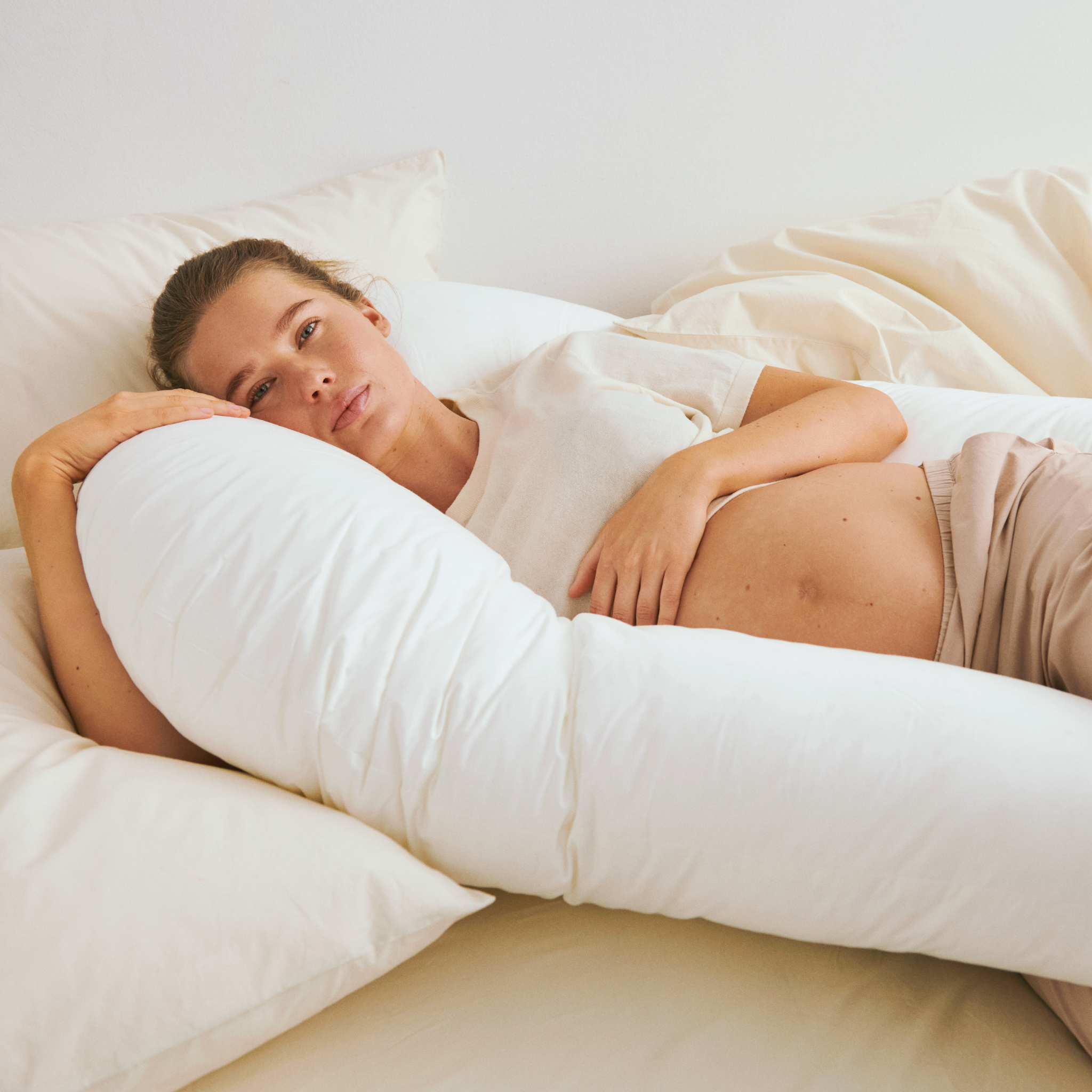 Comfort-U Support Pillow incl. cover - White