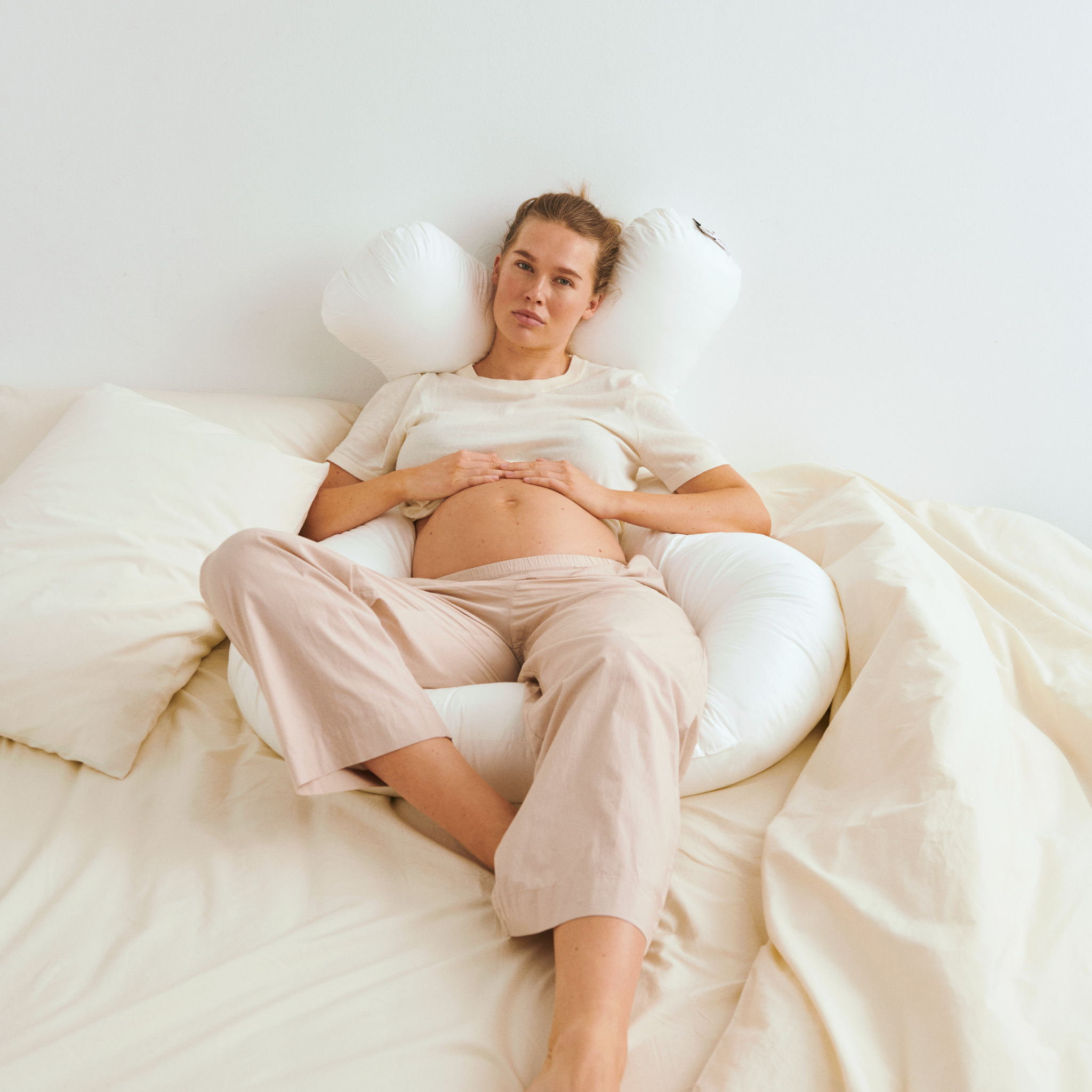 Comfort-U Support Pillow incl. cover - White