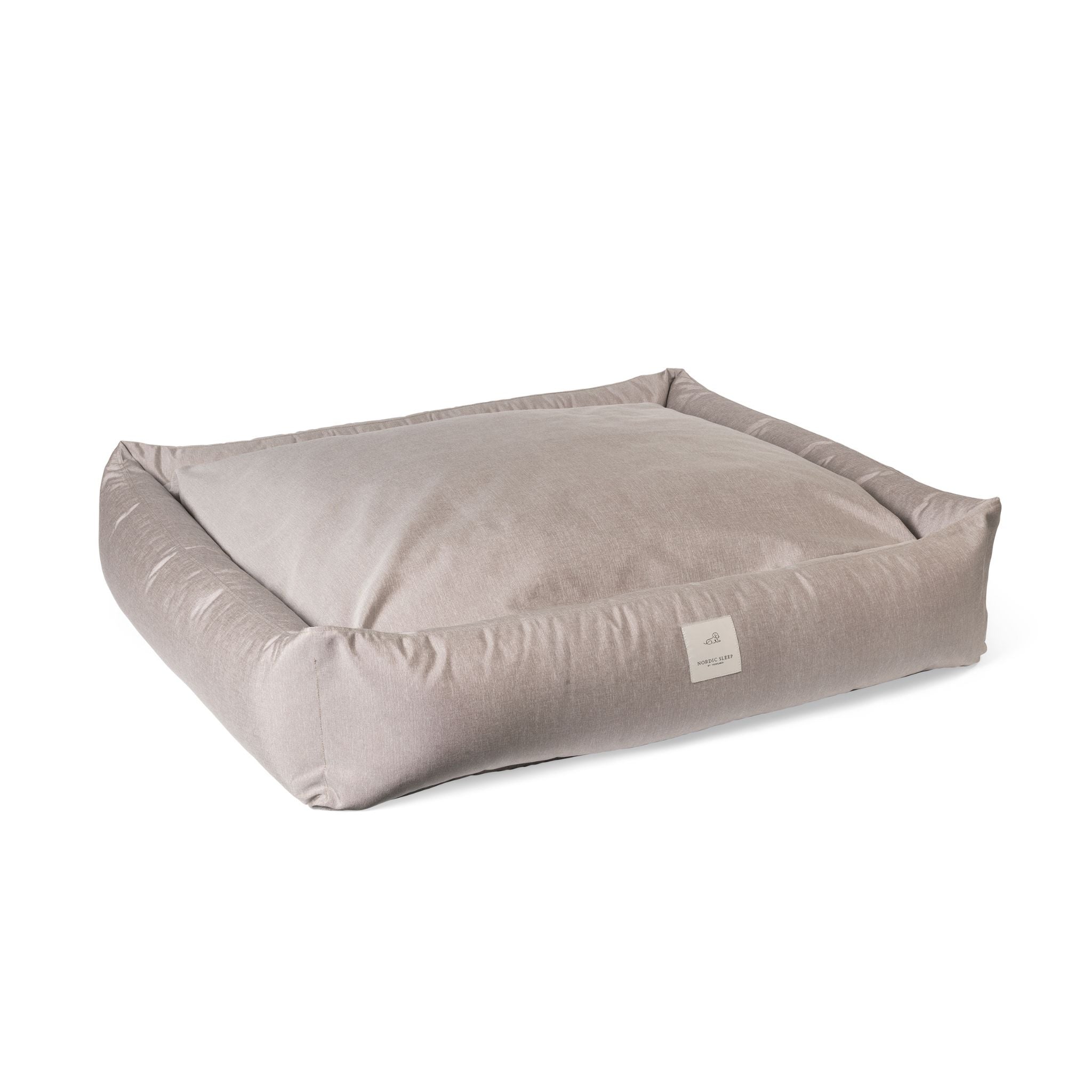 Dog Bed Soft Grey Large - 90x100