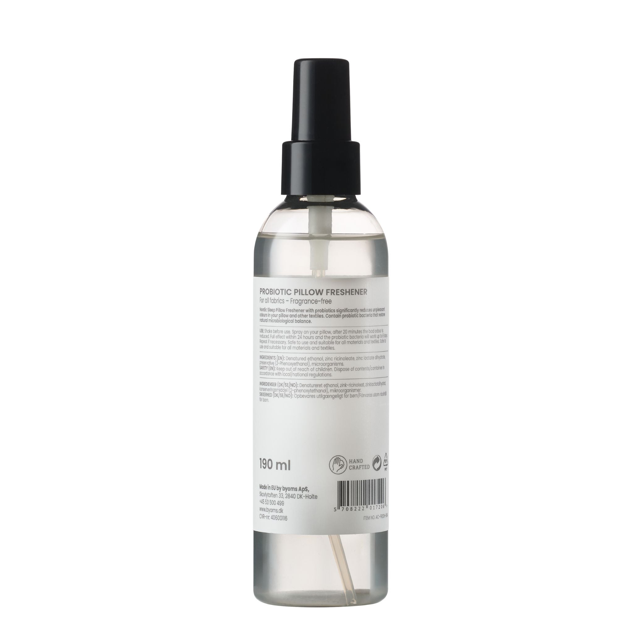Pillow Freshener – Fragrance-free - 190 ml