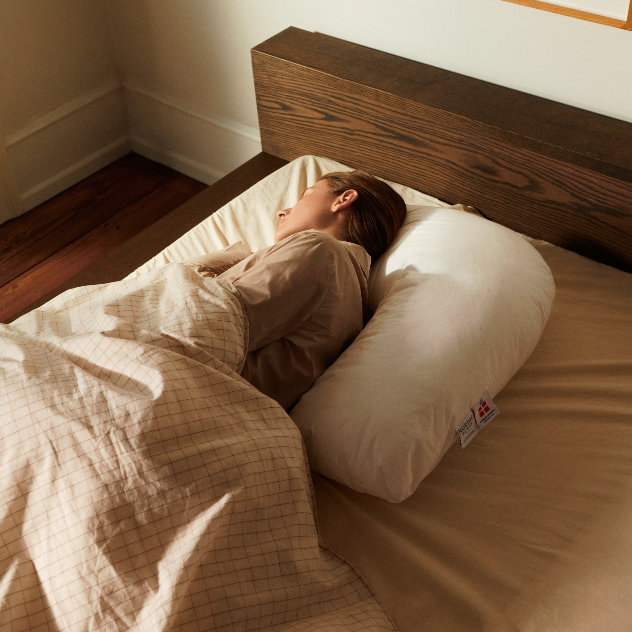 Cover for SideSleeper Pillow - White