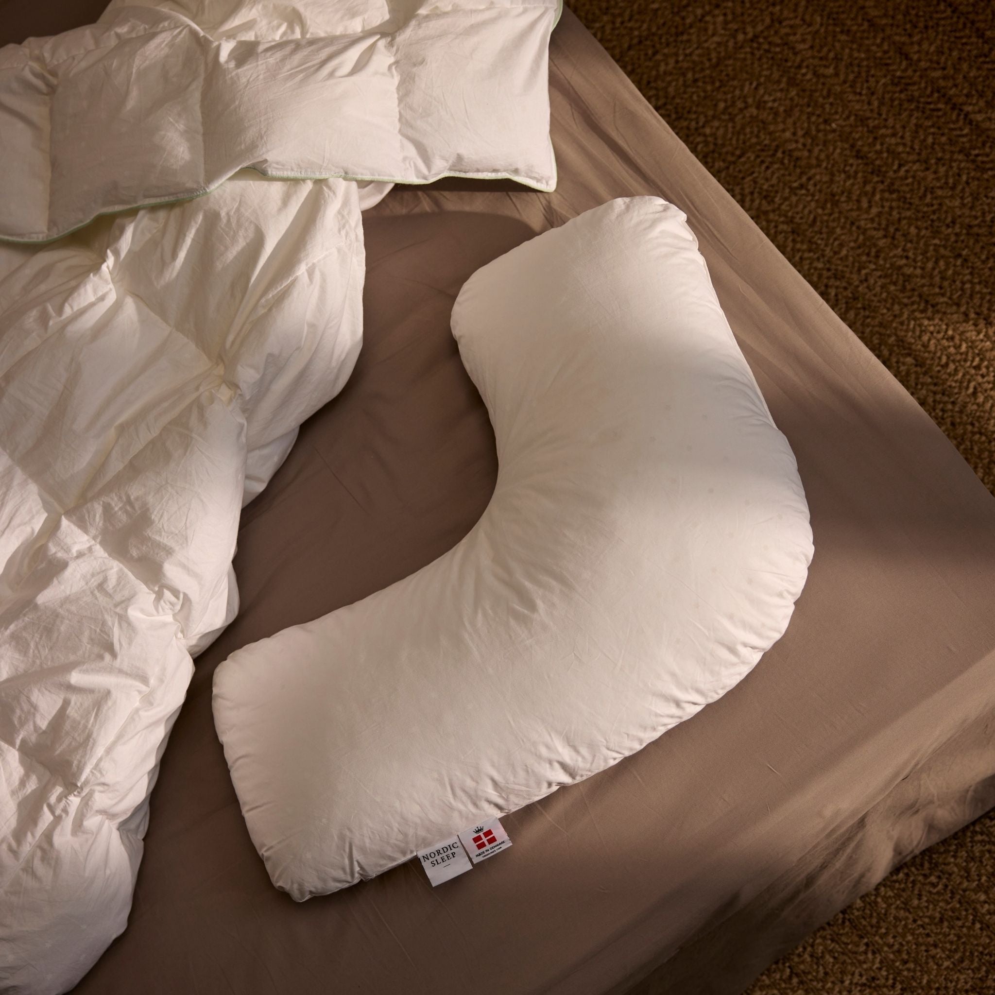 Cover for SideSleeper Pillow - White
