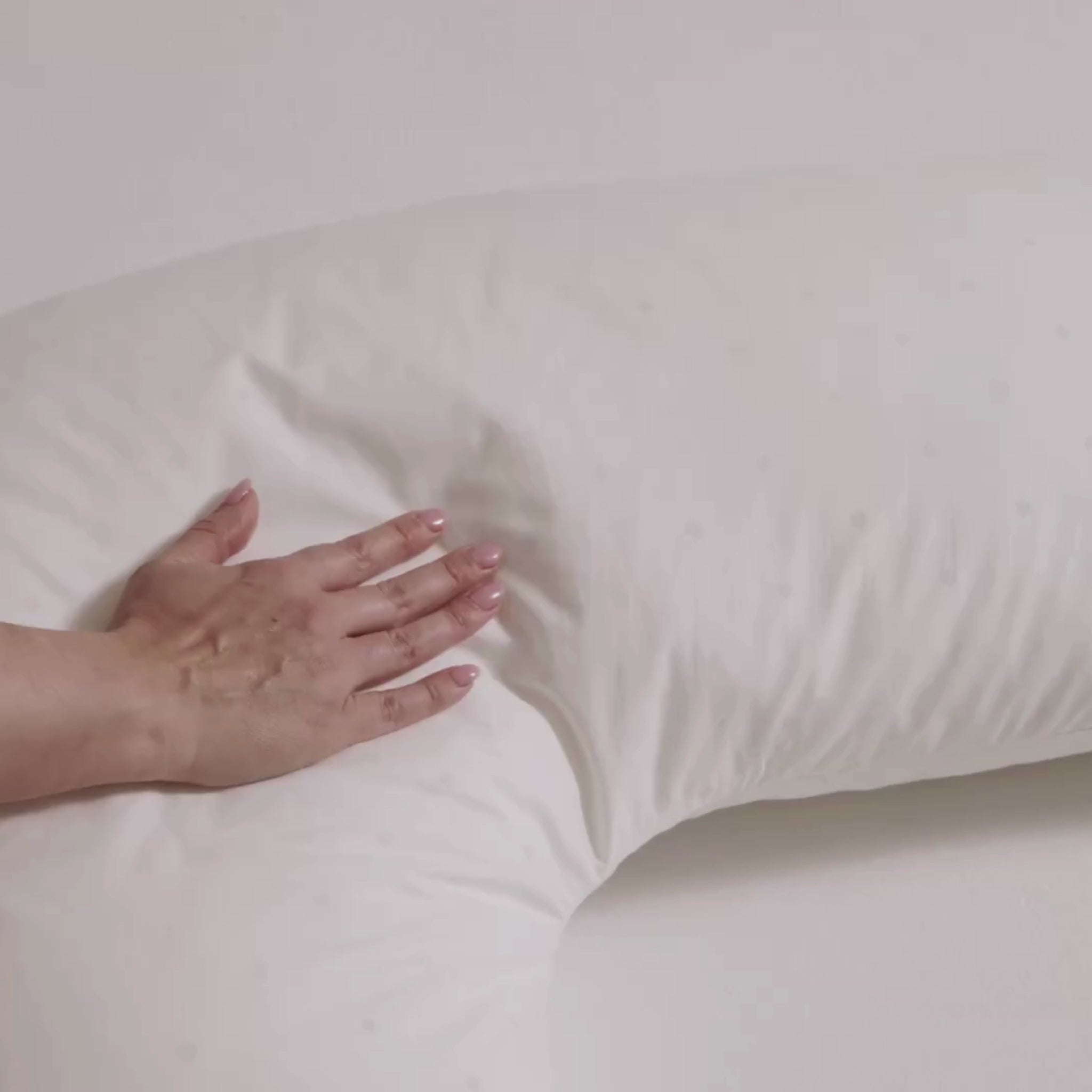 SideSleeper Pillow incl. cover - White