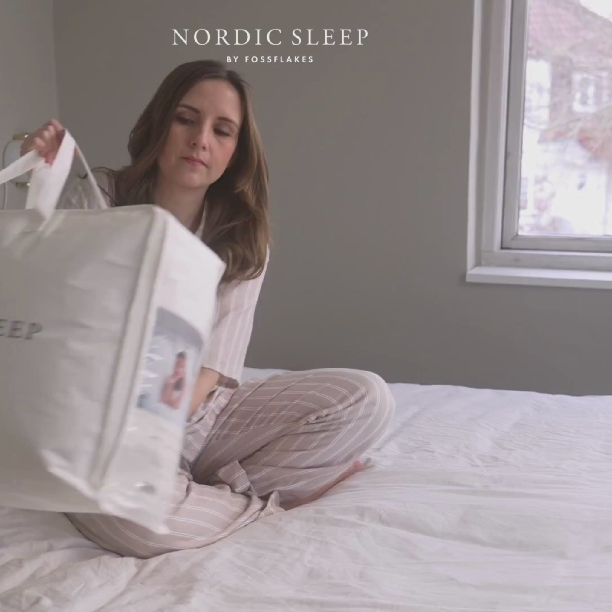 Comfort-I Support Pillow incl. cover - White